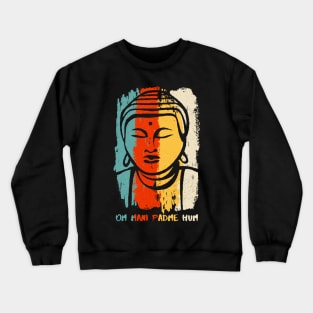 Buddha Om Mani Padme Hum Crewneck Sweatshirt